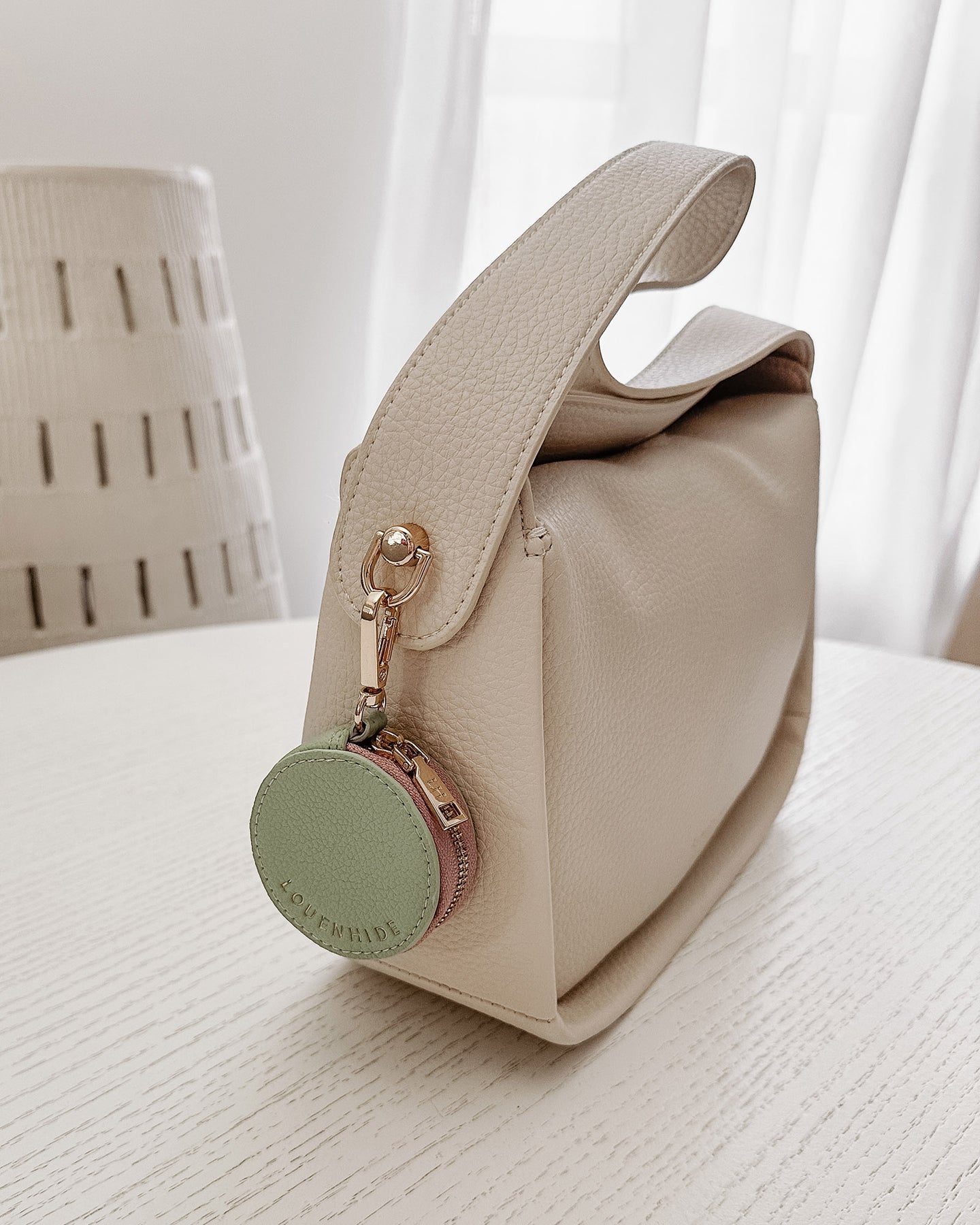 Airlie Bag Charm Sage Green - Pure Apotheca