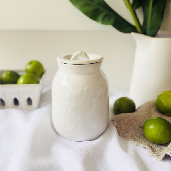 Alba Condiment Jar d13x18 - Pure Apotheca