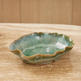 ALBA GREEN GLAZED DECORATIVE PLATE - Pure Apotheca