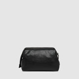 Albie Cosmetic Case Saddle Black - Pure Apotheca