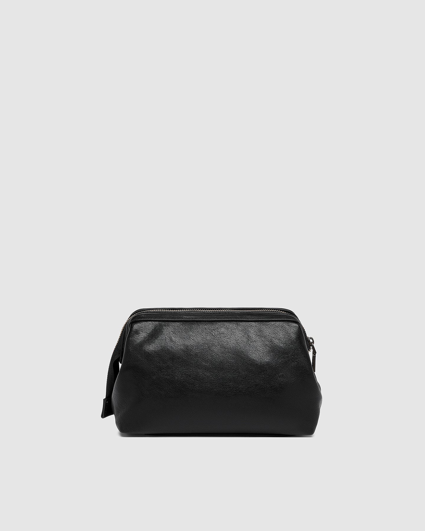 Albie Cosmetic Case Saddle Black - Pure Apotheca