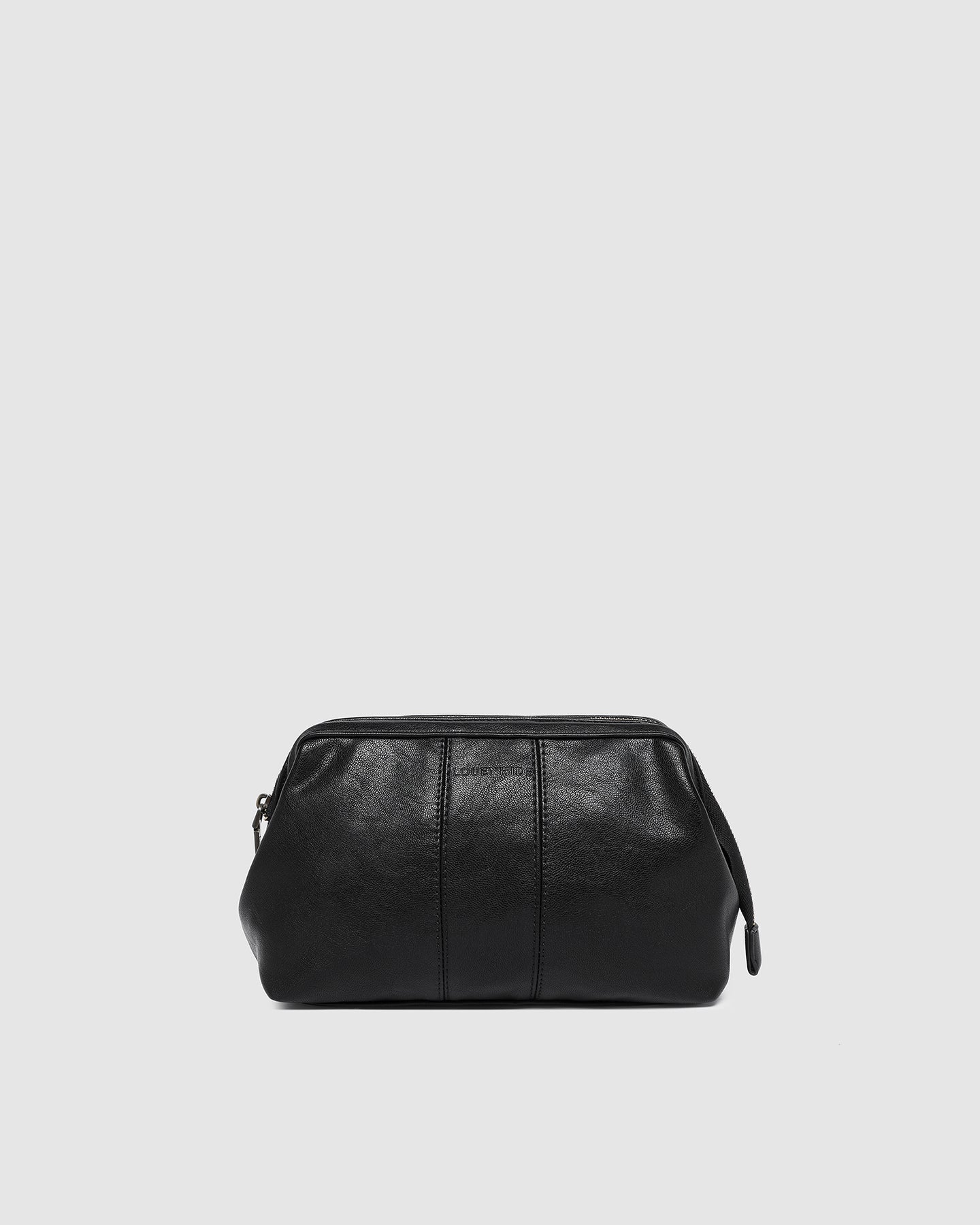 Albie Cosmetic Case Saddle Black - Pure Apotheca