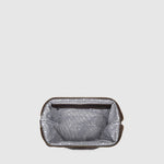 Albie Cosmetic Case Saddle Chocolate - Pure Apotheca