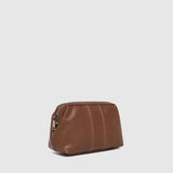 Albie Cosmetic Case Saddle Cognac - Pure Apotheca