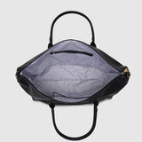 Alexis Stripe Weekender Travel Bag Black Stripe - Pure Apotheca