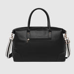 Alexis Stripe Weekender Travel Bag Black Stripe - Pure Apotheca