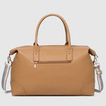 Alexis Stripe Weekender Travel Bag Camel Stripe - Pure Apotheca