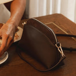 Alison Crossbody Bag Chocolate - Pure Apotheca