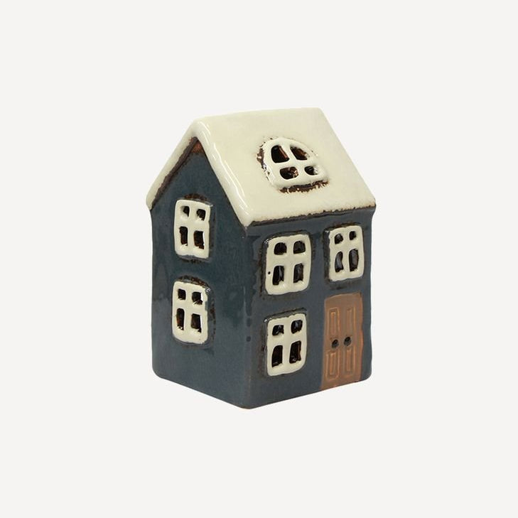 Alsace Tea Light House Navy - Pure Apotheca