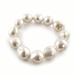 Amara Natural Round Baroque Pearl Bracelet - Pure Apotheca