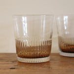 Ambretta Ridged Whisky Glasses - Pure Apotheca