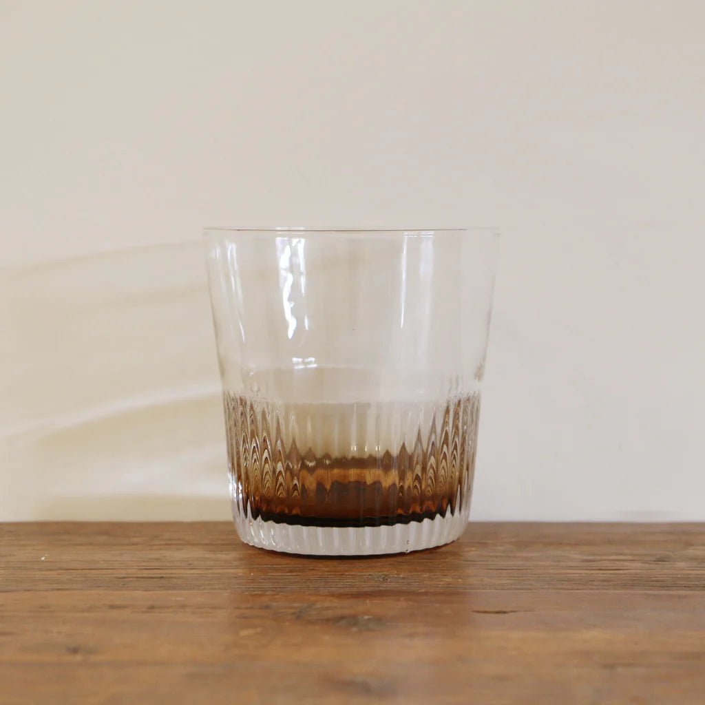 Ambretta Ridged Whisky Glasses - Pure Apotheca