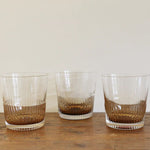 Ambretta Ridged Whisky Glasses - Pure Apotheca