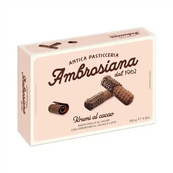 Ambrosiana Biscuits - Krumi Al Cacao 150g - Pure Apotheca