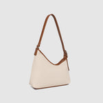 Amelia Shoulder Bag Canvas Tan - Pure Apotheca