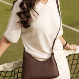 Amelia Shoulder Bag Chocolate - Pure Apotheca