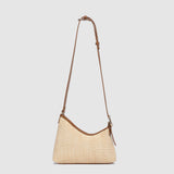 Amelia Shoulder Bag - Raffia/Tan - Pure Apotheca