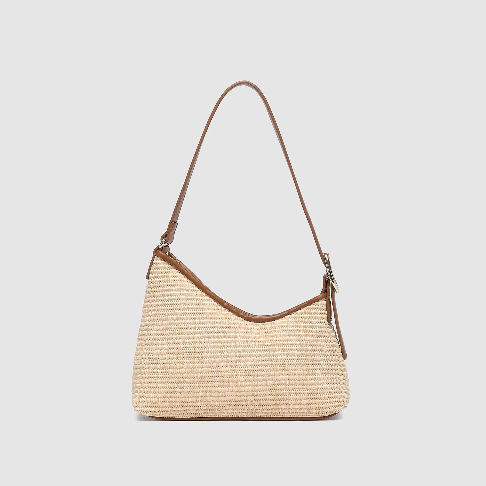 Amelia Shoulder Bag - Raffia/Tan - Pure Apotheca