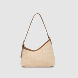 Amelia Shoulder Bag - Raffia/Tan - Pure Apotheca