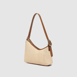 Amelia Shoulder Bag - Raffia/Tan - Pure Apotheca