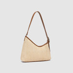 Amelia Shoulder Bag - Raffia/Tan - Pure Apotheca