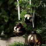Amina Glass Bauble Green/Gold - Pure Apotheca