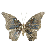 Amora Clip on Butterfly Golden Teal - Pure Apotheca