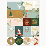 "An Enchanted Christmas" Christmas Stickers Pack 45pk - Pure Apotheca