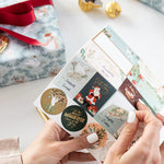 "An Enchanted Christmas" Christmas Stickers Pack 45pk - Pure Apotheca