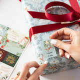 "An Enchanted Christmas" Christmas Stickers Pack 45pk - Pure Apotheca