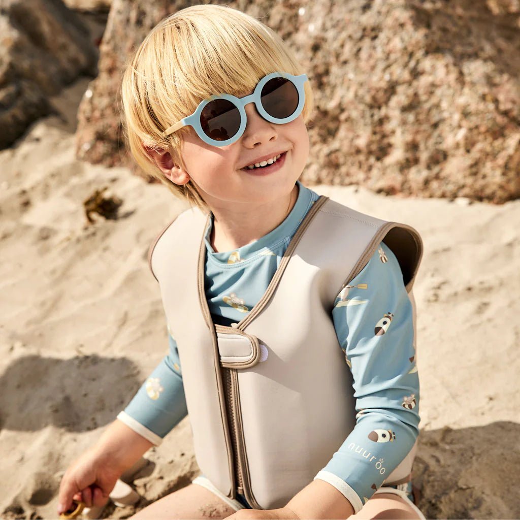 Anna Kids Sunglasses Dusty Blue - Pure Apotheca