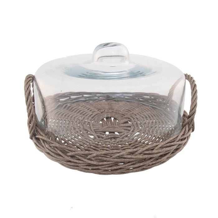 Annette Woven Wide Round Cloche Large - Pure Apotheca