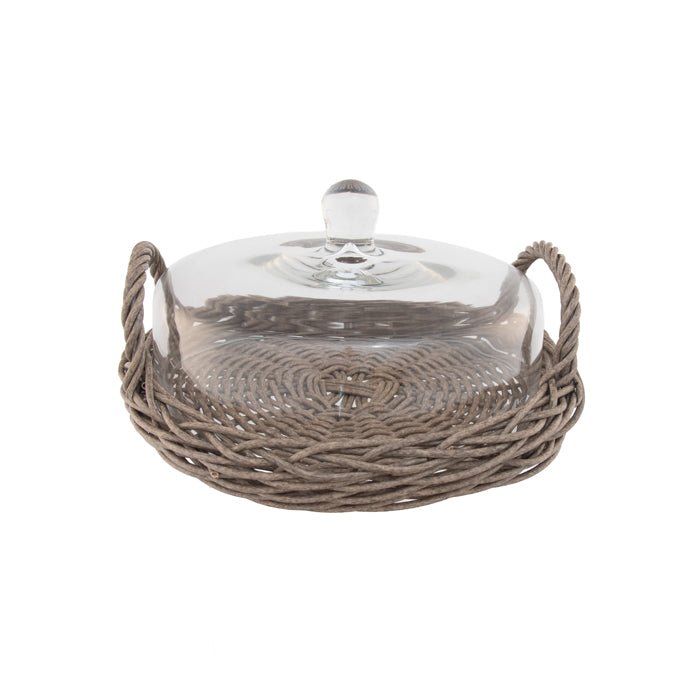 Annette Woven Wide Round Cloche Small - Pure Apotheca