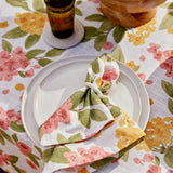 Annie Pink Orange Napkin Set/4 - Pure Apotheca