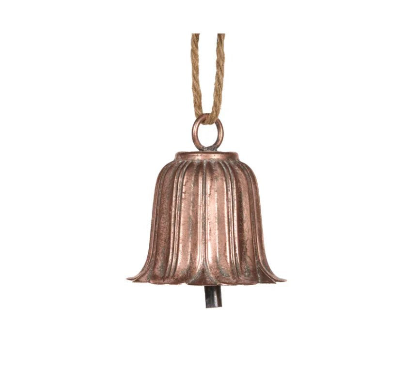 ANTIQUE BRONZE FLOWER BELL - Pure Apotheca