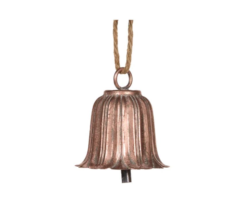 ANTIQUE BRONZE FLOWER BELL - Pure Apotheca