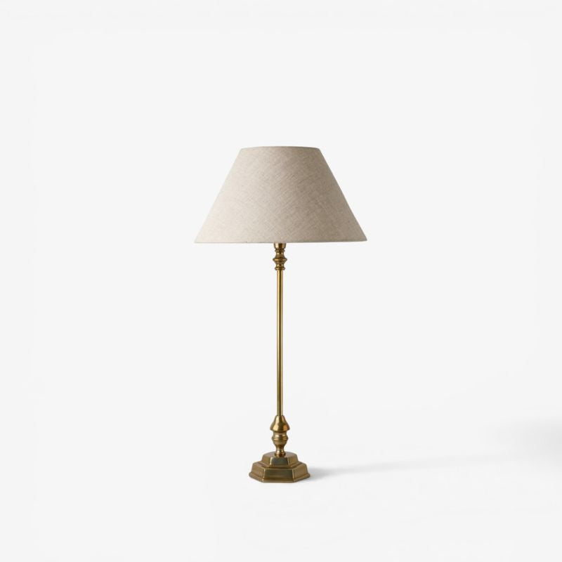Antique Gold Hexagon Lampbase - Pure Apotheca