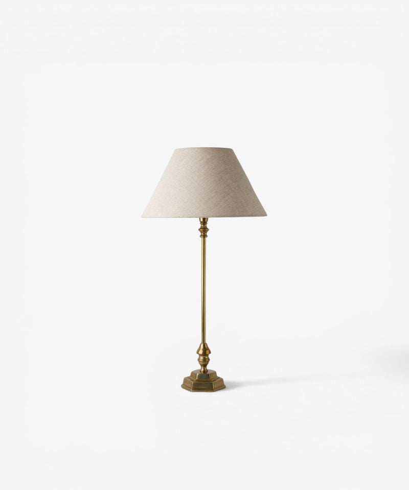 Antique Gold Hexagon Lampbase - Pure Apotheca