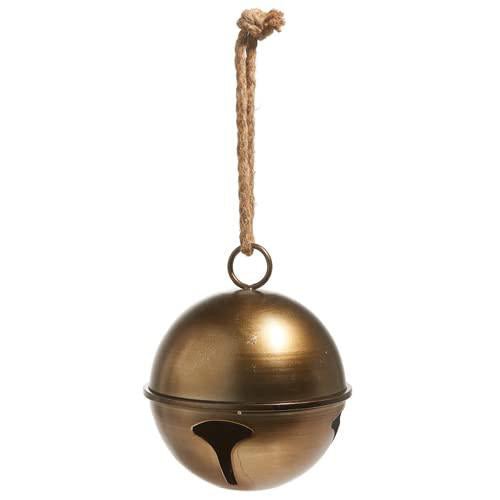 Antique Gold Jingle Bell Ornament 26cm - Pure Apotheca