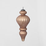 Antiqued Glass Hanging Finial Bronze Small - Pure Apotheca