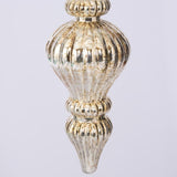 Antiqued Glass Hanging Finial Gold Small - Pure Apotheca