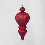 Antiqued Glass Hanging Finial Red Large - Pure Apotheca