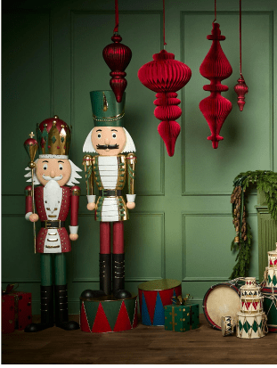 Antiqued Glass Hanging Finial Red XLarge - Pure Apotheca