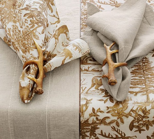 Antler Napkin Ring Gold - Pure Apotheca