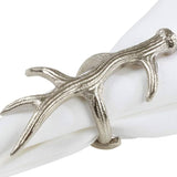 Antler Napkin Ring Silver - Pure Apotheca