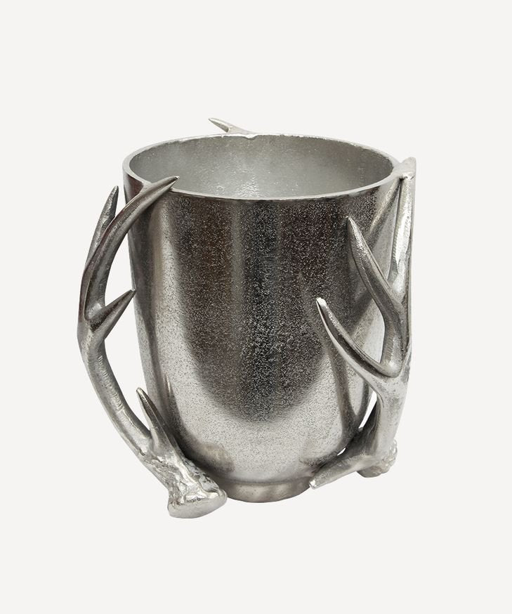 Antler Wine Bucket Silver - Pure Apotheca