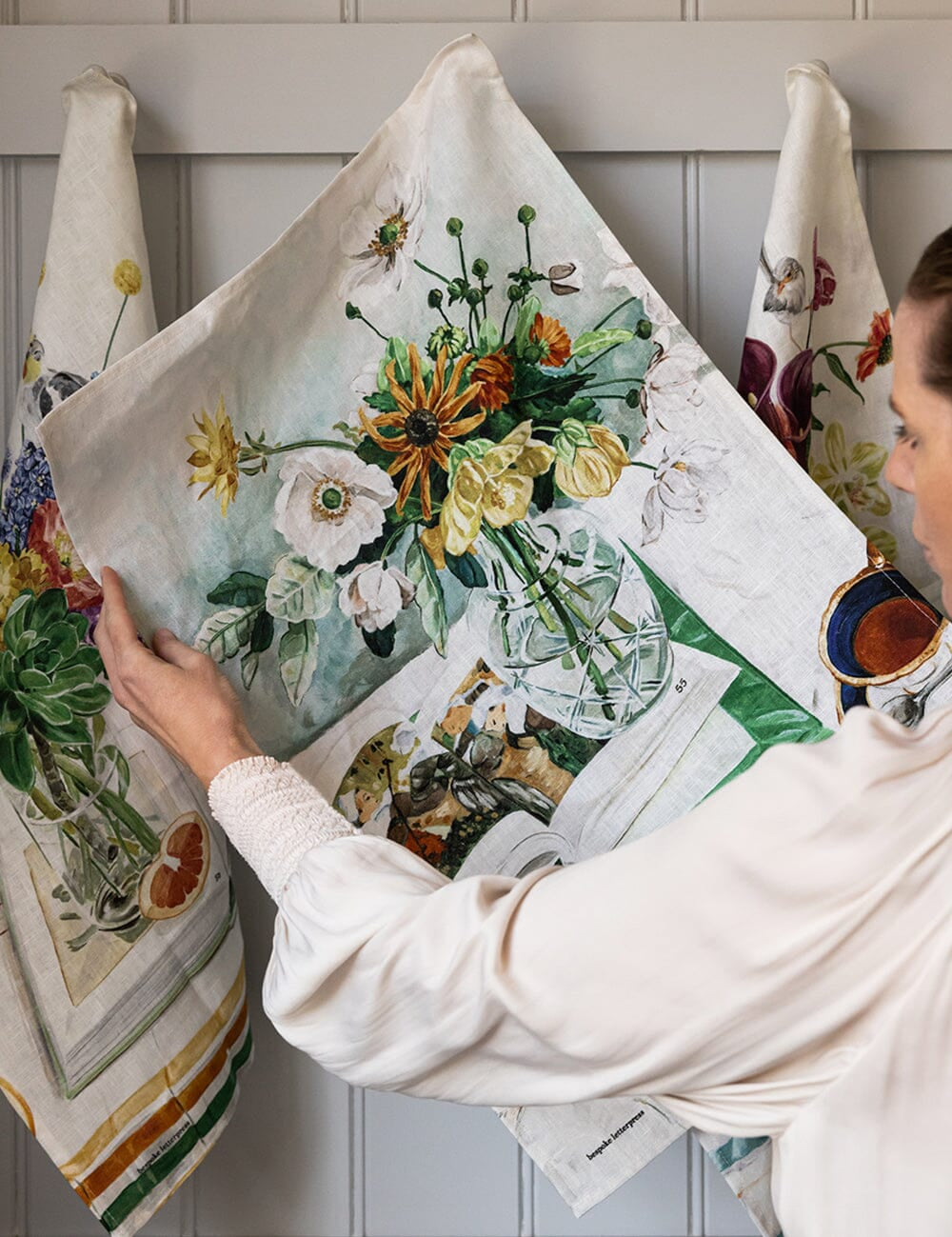 April Blooms Tea Towel - Pure Apotheca