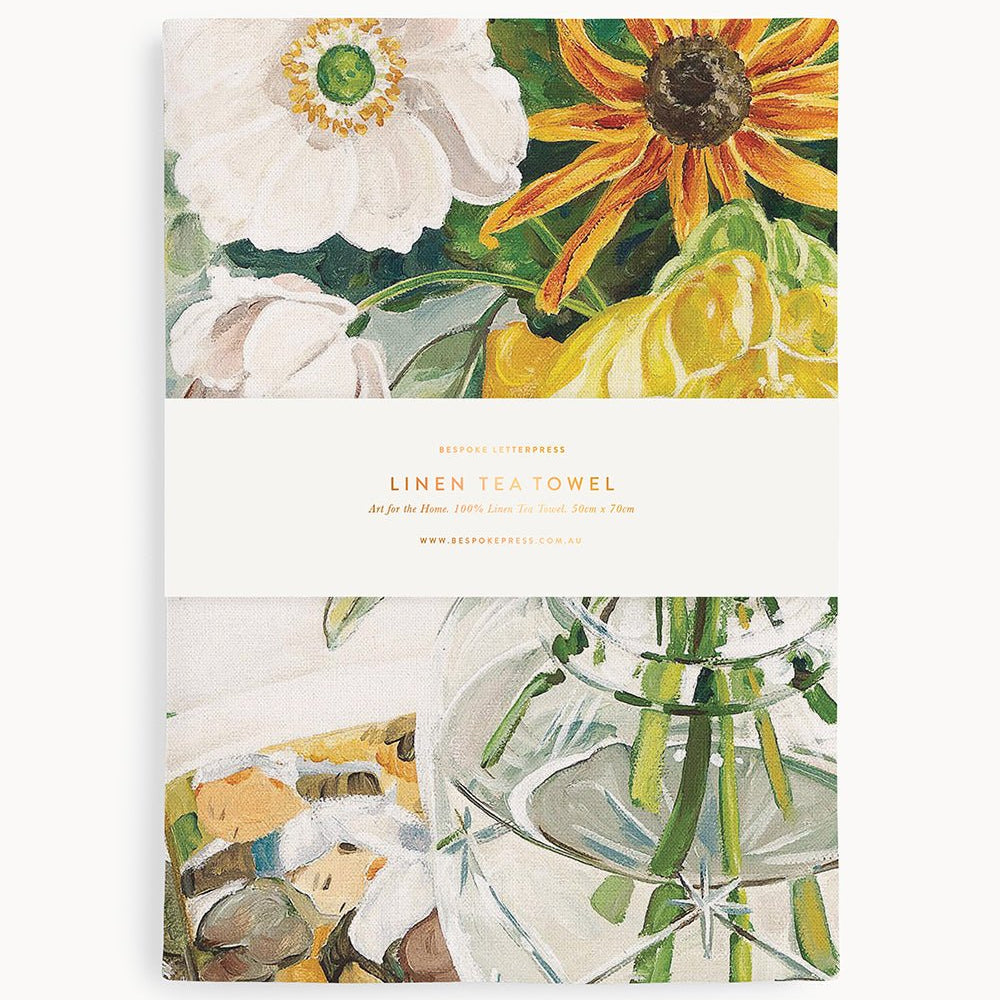 April Blooms Tea Towel - Pure Apotheca
