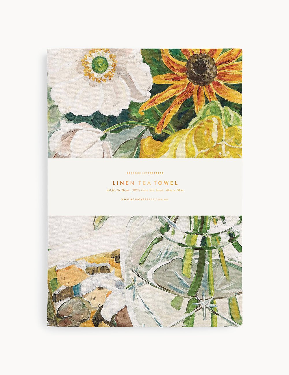April Blooms Tea Towel - Pure Apotheca