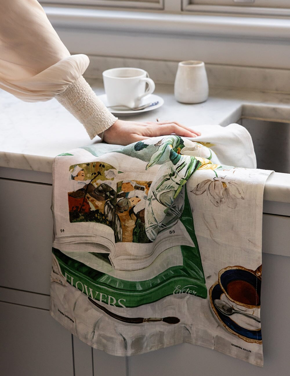 April Blooms Tea Towel - Pure Apotheca